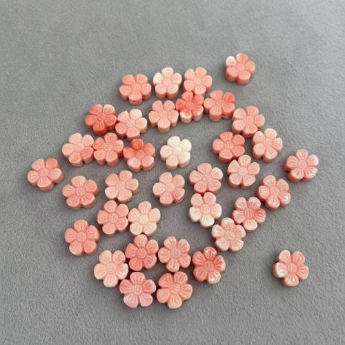 Shell Pulver Bead, Blomma, DIY, fler färger för val, 100PC/Bag, Säljs av Bag