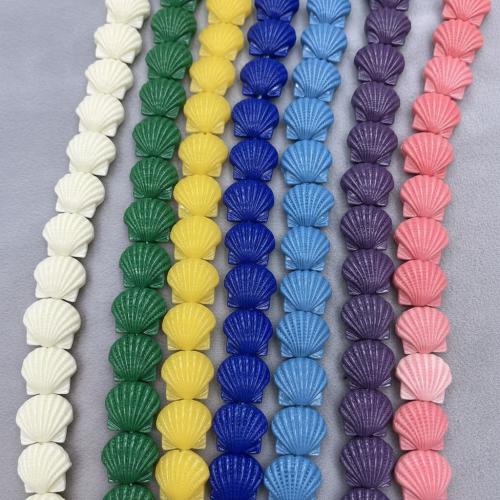 Shell Pulver Bead, DIY, fler färger för val, 100PC/Bag, Säljs av Bag