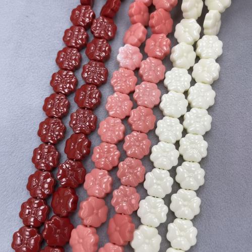 Shell Pulver Bead, Pumpa, DIY, fler färger för val, 12mm, 100PC/Bag, Säljs av Bag