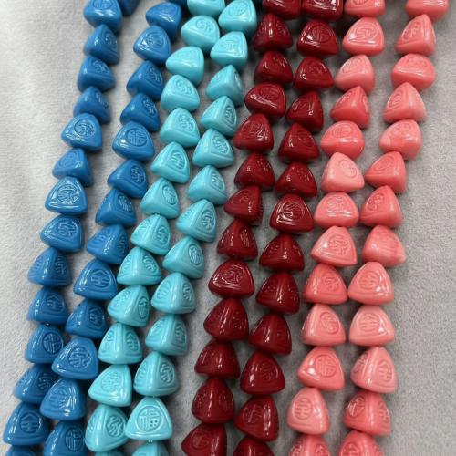 Shell Pulver Bead, DIY, fler färger för val, 10mm, 100PC/Bag, Säljs av Bag