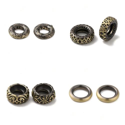 Mässing Spacer Pärlor, plated, DIY, fler färger för val, nickel, bly och kadmium gratis, 20PC/Bag, Säljs av Bag