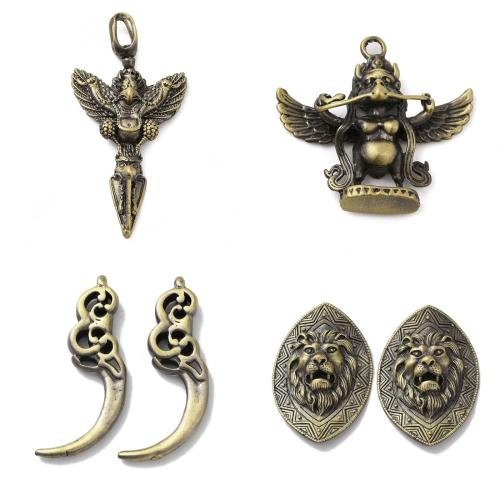 Mässing Smycken Hängen, plated, DIY, fler färger för val, nickel, bly och kadmium gratis, 20PC/Bag, Säljs av Bag