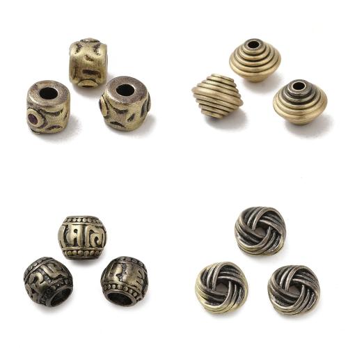 Perles bijoux en laiton, Placage, DIY, plus de couleurs à choisir, 20PC/sac, Vendu par sac