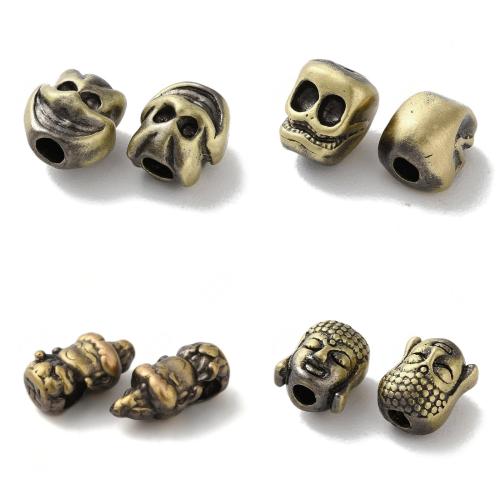 Perles bijoux en laiton, Placage, DIY, plus de couleurs à choisir, 20PC/sac, Vendu par sac