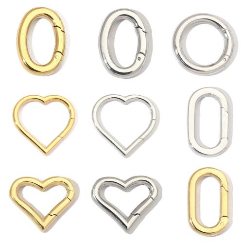 Rostfritt stål Smycken Lås, 304 rostfritt stål, plated, DIY & olika stilar för val, Säljs av PC