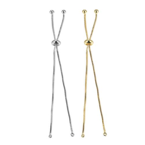 Mässing armband resultaten, plated, DIY & olika stilar för val & micro bana cubic zirconia, Längd Ca 24 cm, Säljs av PC