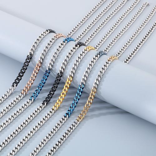 Stainless Steel smycken Ställer, armband & halsband, 304 rostfritt stål, guldfärg pläterade, mode smycken, fler färger för val, Säljs av PC