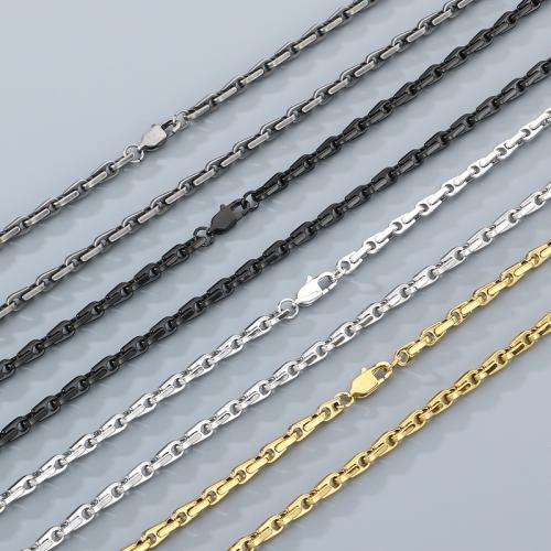 Roestvrij staal sieraden sets, armband & halsketting, 304 roestvrij staal, gold plated, mode sieraden, meer kleuren voor de keuze, Verkocht door PC