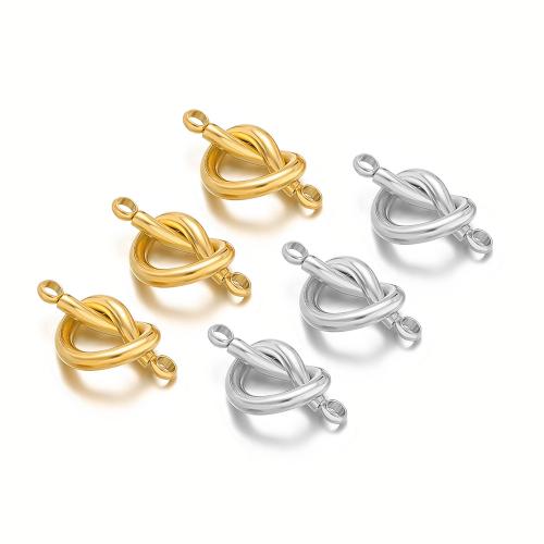 Kontakt i rostfritt stål, 304 rostfritt stål, guldfärg pläterade, DIY, fler färger för val, 10PC/Bag, Säljs av Bag