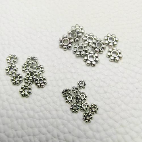Coirníní since Alloy Spacer, Sinc Alloy, Gcáithnínísneachta, dath airgid antique plátáilte, DIY & méid éagsúla do rogha, Díolta De réir PC
