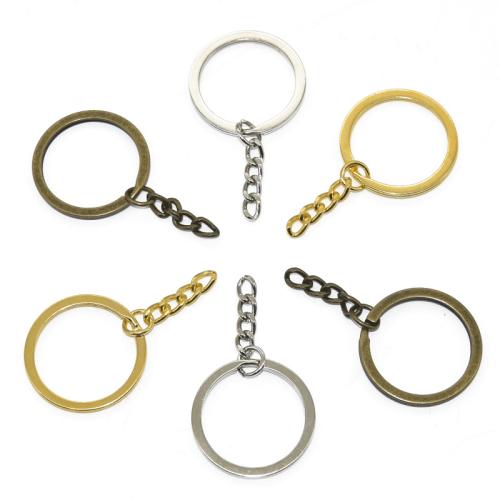 Iron Key Clasp plated DIY 30mm Sold By PC