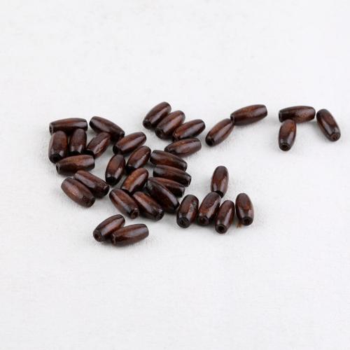 Trä Pärlor, Lönn, DIY, blandade färger, 7x15mm, Säljs av KG