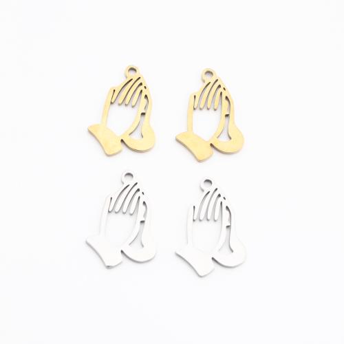 Stainless Steel Pendants 304 Stainless Steel Hand plated DIY & hollow Sold By PC