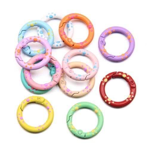 Sinc Alloy Jewelry Clasp, plátáilte, DIY & stíleanna éagsúla do rogha, dathanna measctha, Díolta De réir PC