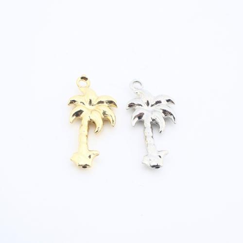 Monili d'ottone Ciondoli, ottone, Palma, placcato, DIY, nessuno, 25x12x3mm, Venduto da PC