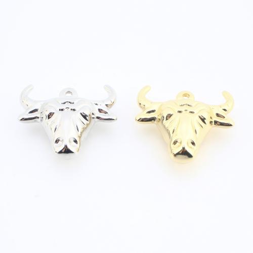 Monili d'ottone Ciondoli, ottone, placcato, DIY, nessuno, 24x26x10mm, Venduto da PC