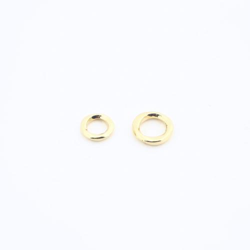 laiton rondelle, Placage, DIY, doré, protéger l'environnement, sans nickel, plomb et cadmium, 10x2x2mm, Vendu par PC