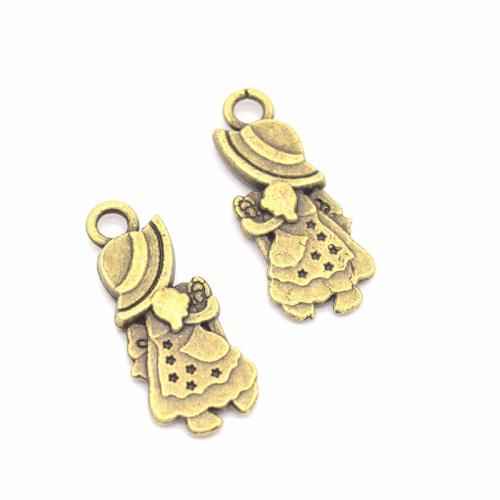 Znak ve tvaru zinek Přívěsky, Dívka, á, DIY, více barev na výběr, 30x10mm, Prodáno By PC