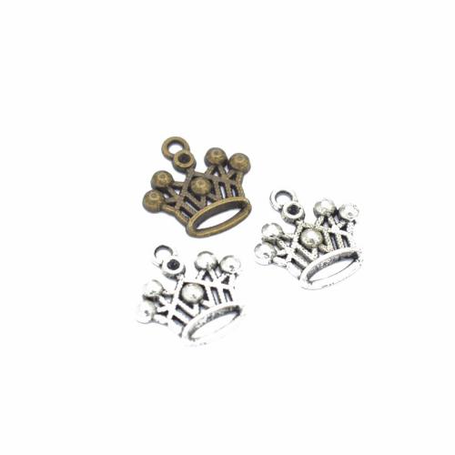 Zinc Alloy Crown Přívěsky, Zinek, Koruna, á, DIY, více barev na výběr, 20mm, Prodáno By PC