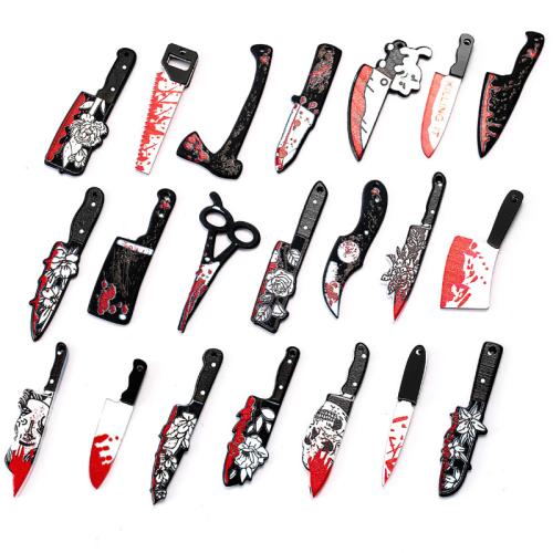 Fashion Halloween Pendant Acrylic Halloween Design & DIY Sold By PC