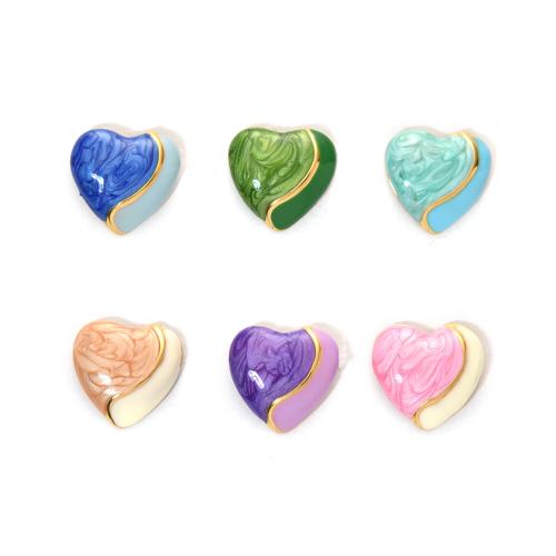 Enamel Stainless Steel Finger Ring 304 Stainless Steel gold color plated fashion jewelry Sold By PC