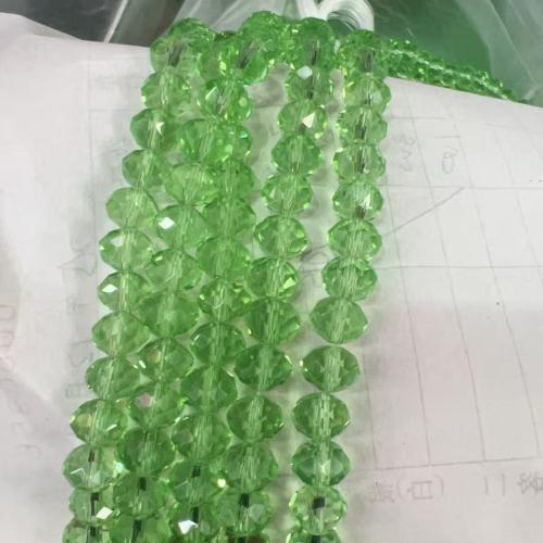 Perles cristal, DIY, plus de couleurs à choisir, 4-14mm, Vendu par 38 cm brin