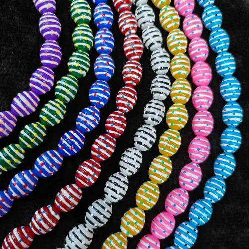 Coirníní Lampwork lámhdhéanta, DIY, dathanna níos mó le haghaidh rogha, 12x16mm, Díolta De réir PC