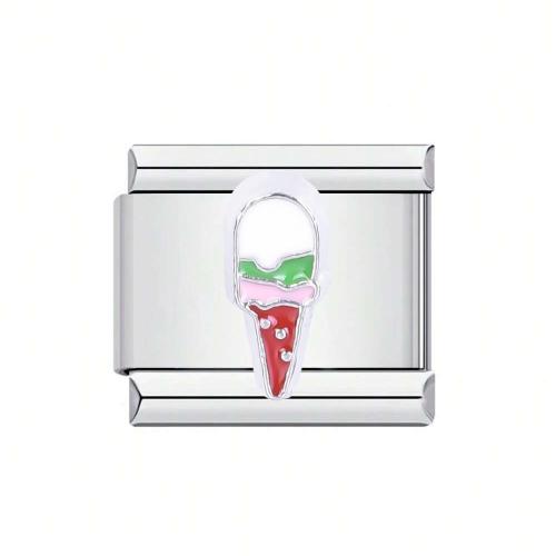 Stainless Steel Bracelet Finding 304 Stainless Steel DIY & enamel Sold By Bag