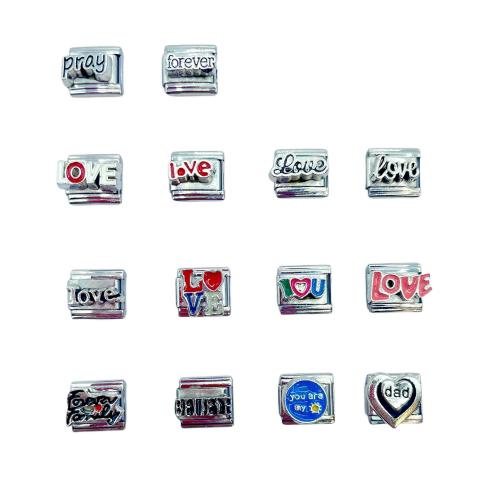 Stainless Steel Bracelet Finding 304 Stainless Steel DIY & enamel Sold By Bag
