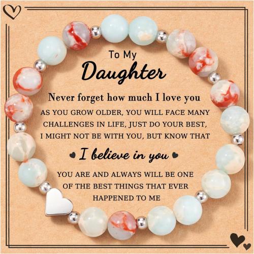 Shoushan Stone braccialetto, with diaspro zebra, fatto a mano, stili diversi per la scelta & per la donna, Lunghezza Appross. 7 pollice, Venduto da PC