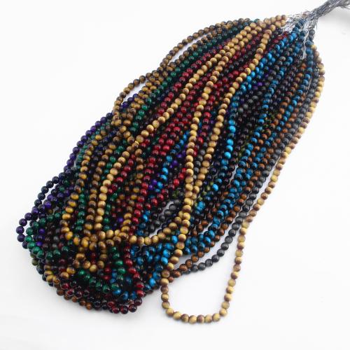 Fashion Glass Beads Round DIY Sold Per 38 cm Strand