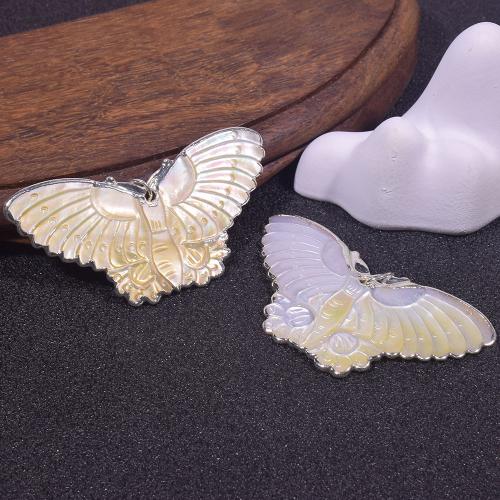 Muschel Anhänger, mit 304 Edelstahl, DIY, keine, verkauft von PC