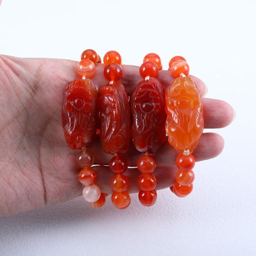 Red Agate Pendants fashion jewelry mixed colors Sold By PC