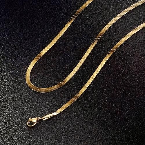 304 Nerūdijantis plienas Karoliai, su 5cm Extender grandinės, unisex & gyvatė grandinės & įvairių stilių pasirinkimas, Pardavė PC