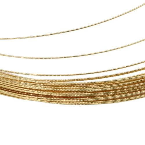 Copper Wire Brass plated DIY Sold By Bag