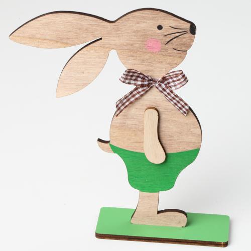 Wood Decoration Rabbit DIY Sold By PC