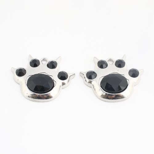 Crystal Pakabukai, Žalvarinis, su Krištolas, Letena, padengtą, Pasidaryk pats, sidabras, nikelio, švino ir kadmio nemokamai, 50kompiuteriai/Krepšys, Pardavė Krepšys