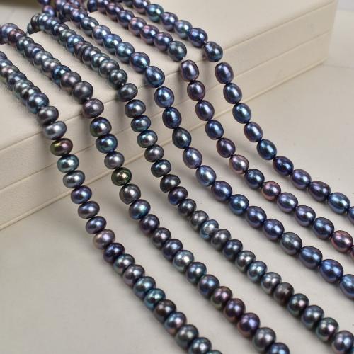 Rýže kultivované sladkovodní perle, Sladkovodní Pearl, DIY, více barev na výběr, 8-9mm, Prodáno za 38 cm Strand