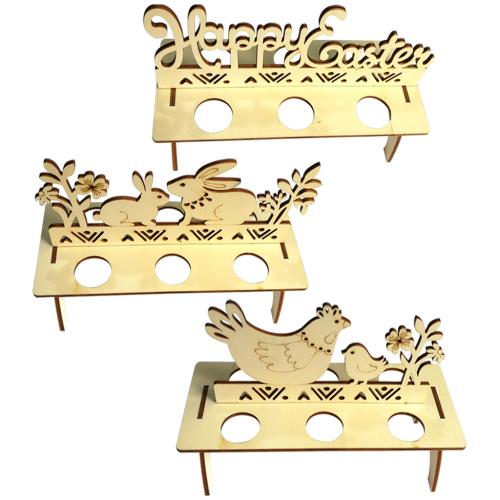 Wood Decoration Rabbit DIY Sold By PC