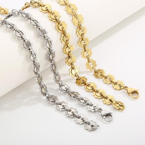 Titanium ocel Náramek a náhrdelník, unisex & různé styly pro výběr, Prodáno By PC