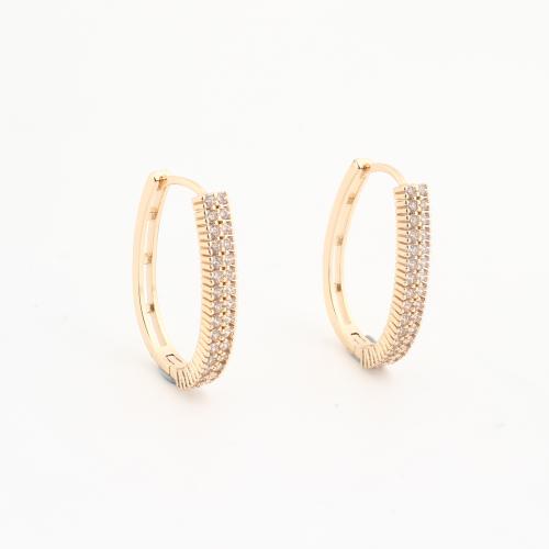 銅 Huggie輪っかのイヤリング, ゴールドメッキ, ファッションジュエリー & 女性用 & ライン石のある, 20パソコン/バッグ, 売り手 バッグ