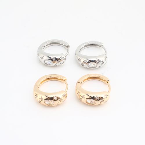 Žalvarinis Ant cilindrinės spynos, Hoopas Auskarai, padengtą, moters & su Kalnų krištolas, daugiau spalvų pasirinkimas, 20kompiuteriai/Krepšys, Pardavė Krepšys