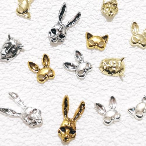 3D Nehtů Dekorace, Zinek, á, DIY & různé styly pro výběr, více barev na výběr, 10PC/Bag, Prodáno By Bag