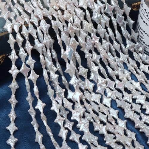 Barok ferskvandskulturperle Beads, Ferskvandsperle, du kan DIY, 15x11mm, Ca. 26pc'er/Strand, Solgt af Strand