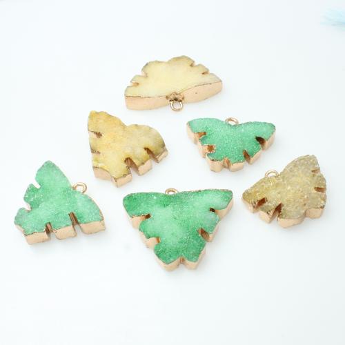 Biżuteria wisiorki kamienie, Kamień szlachetny, Motyl, Platerowane w kolorze złota, losowo wysyłane & DIY, dostępnych więcej kolorów, sprzedane przez PC