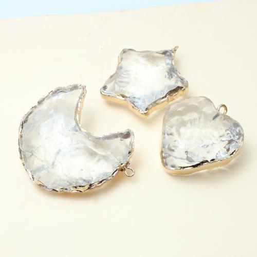 Gemstone Hängen Smycken, Opal, guldfärg pläterade, DIY & olika stilar för val, Säljs av PC