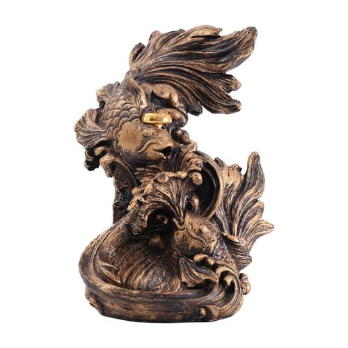 Backflow Incense Burner Resin Fish handmade Sold By PC