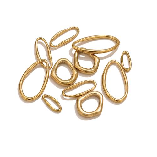 Cruach dhosmálta Nascadh Ring, 304 Cruach dhosmálta, plátáilte, DIY & stíleanna éagsúla do rogha, Díolta De réir PC