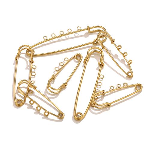 Stainless Steel Brooch Findings 304 Stainless Steel plated DIY Sold By PC