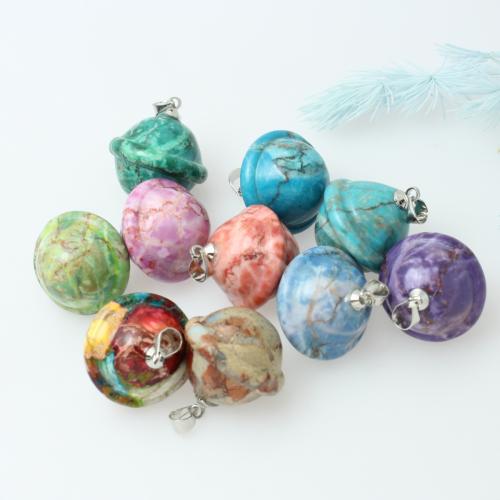 Imperial Jasper Privjesci, Dojam Jasper, možete DIY, više boja za izbor, 20x22mm, Prodano By PC